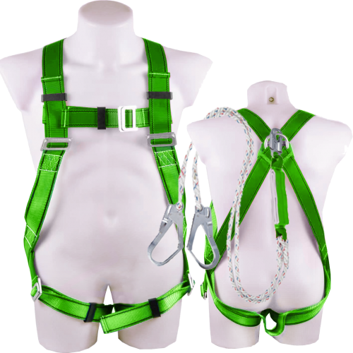 safety_harness with_absorber_lanyard